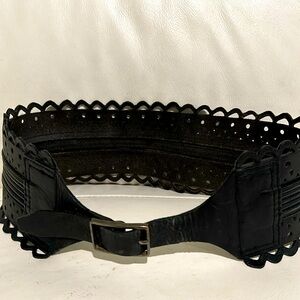 BCBG Maxaria leather belt